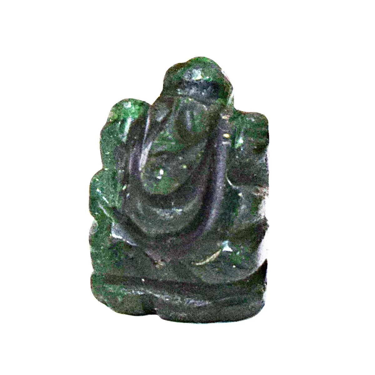 33.20 cts Lord Ganesh God Ganpati Ganesha Real Natural Jade Idol Murti (SGP69)