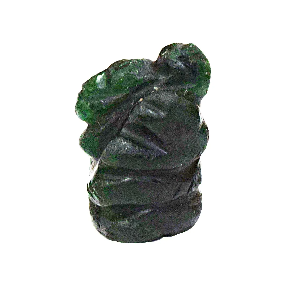 33.20 cts Lord Ganesh God Ganpati Ganesha Real Natural Jade Idol Murti (SGP69)