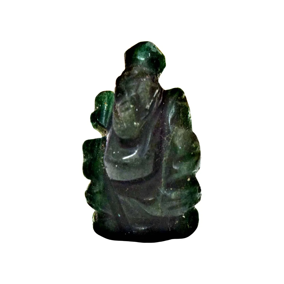 26.94 cts Lord Ganesh God Ganpati Ganesha Real Natural Jade Idol Murti (SGP72)