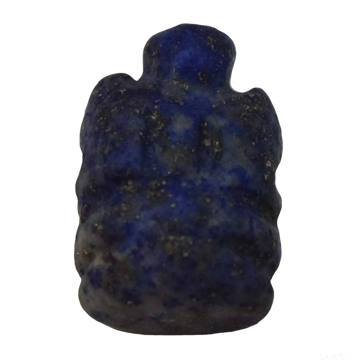 30.32 cts Lord Ganesh God Ganpati Ganesha Real Natural Blue Lapiz Idol Murti (SGP73)