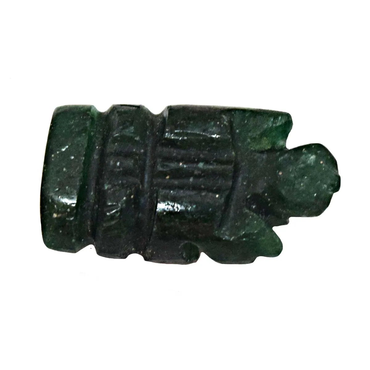 31.42 cts Lord Ganesh God Ganpati Ganesha Real Natural Jade Idol Murti (SGP78)