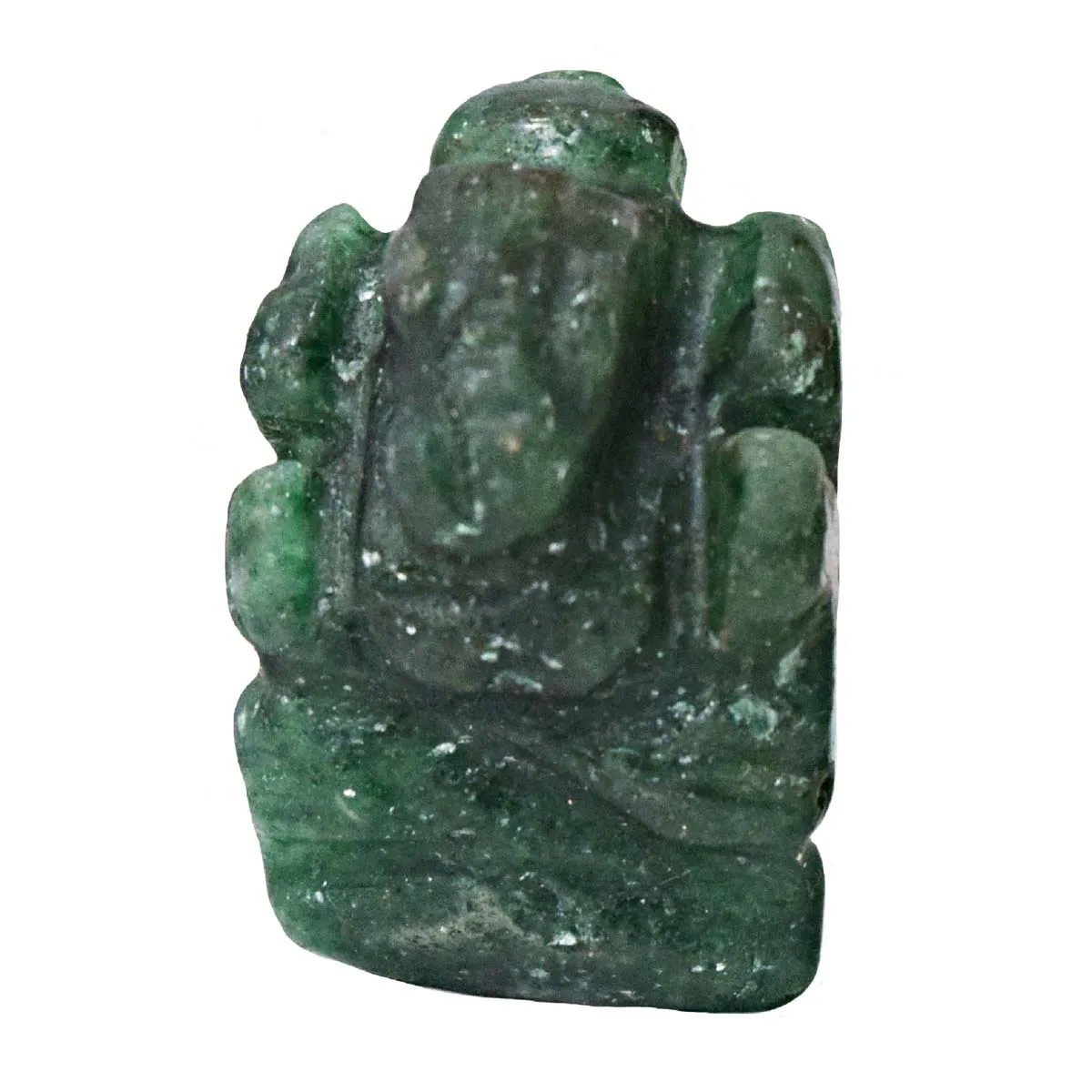 47.94 cts Lord Ganesh God Ganpati Ganesha Real Natural Jade Idol Murti (SGP79)