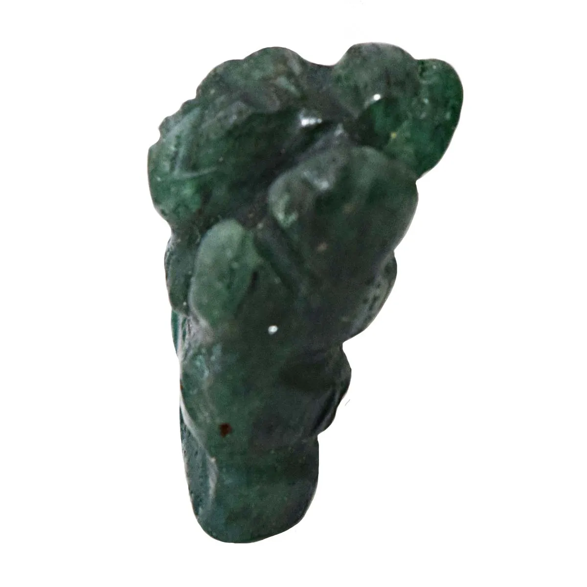 47.94 cts Lord Ganesh God Ganpati Ganesha Real Natural Jade Idol Murti (SGP79)