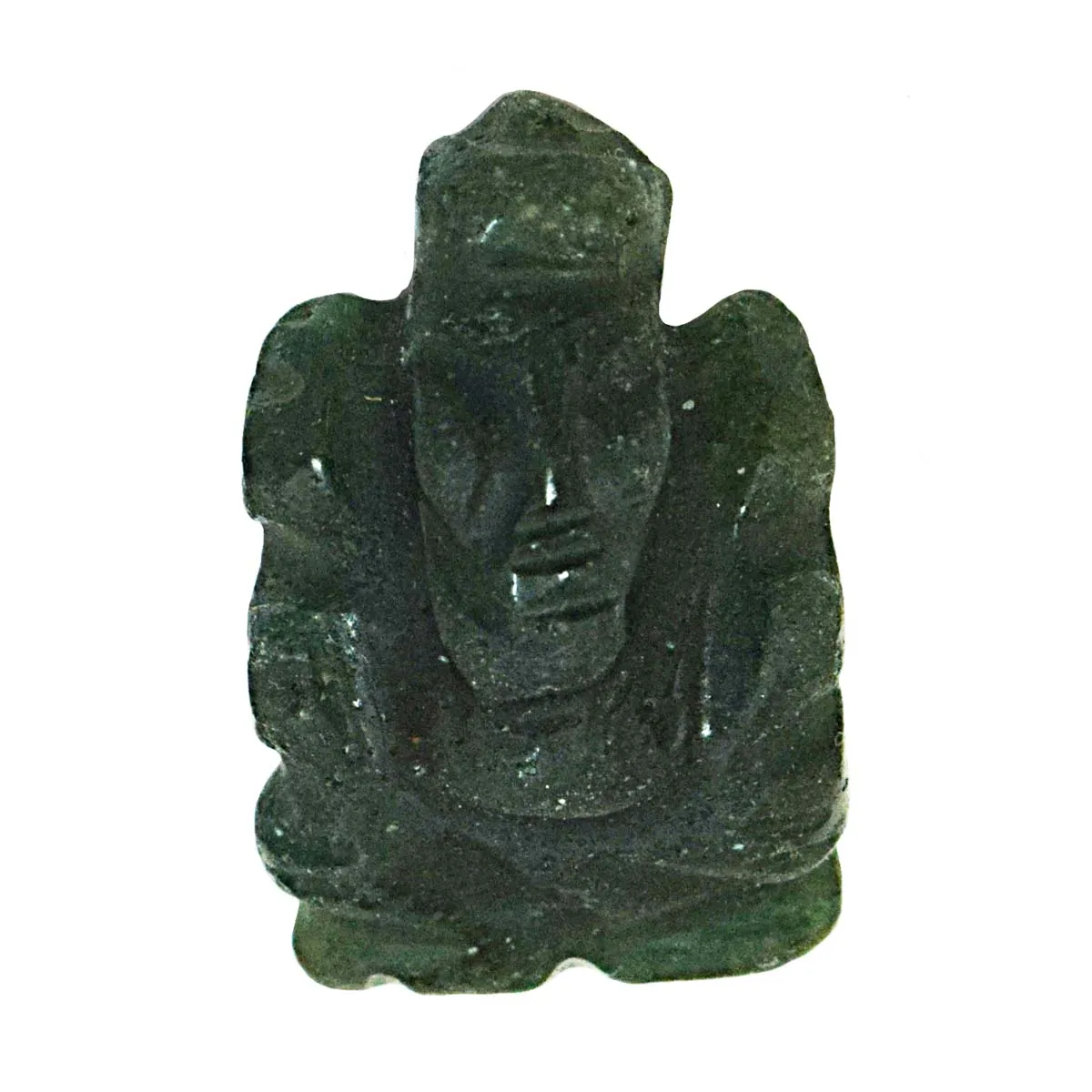 29.74 cts Lord Ganesh God Ganpati Ganesha Real Natural Jade Idol Murti (SGP81)