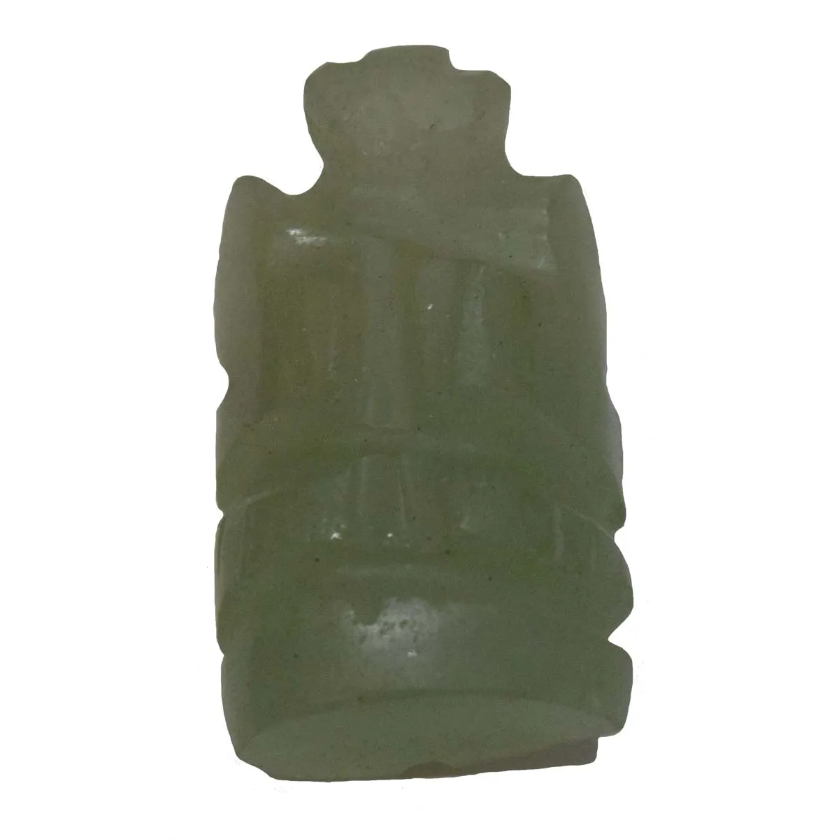 34.84 cts Lord Ganesh God Ganpati Ganesha Real Natural Jade Idol Murti (SGP86)