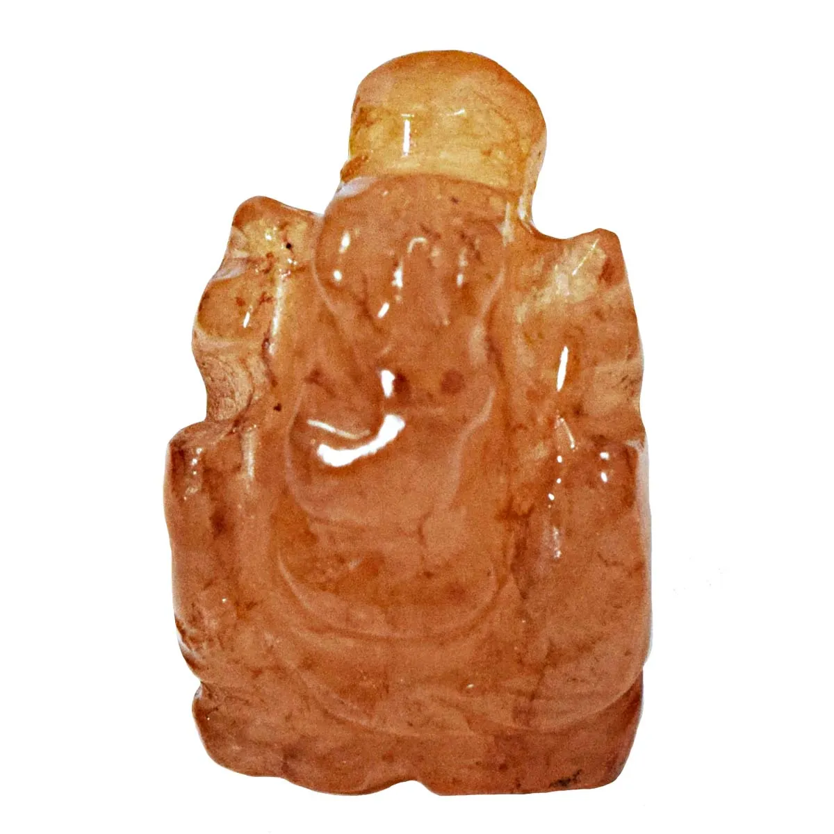 39.52 cts Lord Ganesh God Ganpati Ganesha Real Natural Crystal Idol Murti (SGP93)