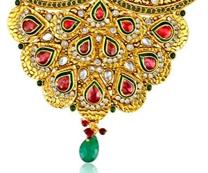 Peacock Design Jodha Akbar Set (SJK138)