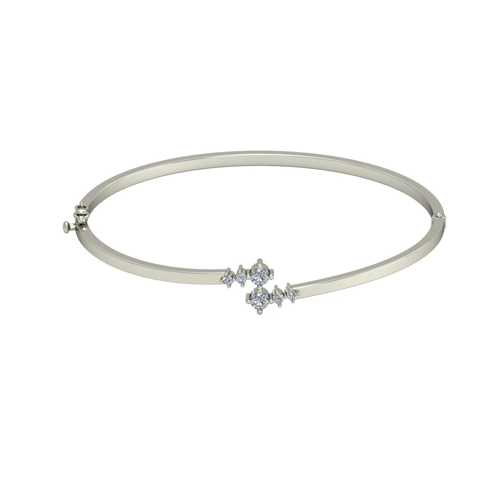 925 Sterling Silver American Diamond Adjustable Three Stone Bracelet for  Women Girls Buy 925 Sterling Silver American Diamond Adjustable Three  Stone Bracelet for Women Girls Online at Best Price in India  Nykaa
