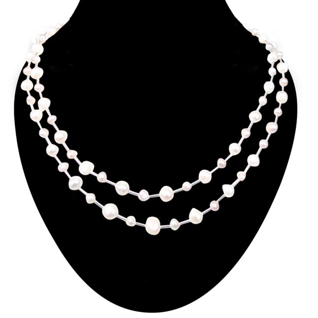 Resplendence Silver Plated Necklaces Surat Diamond Jewelry