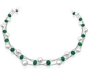 SN -176 Brilliance n Beauty -Emerald Pearl