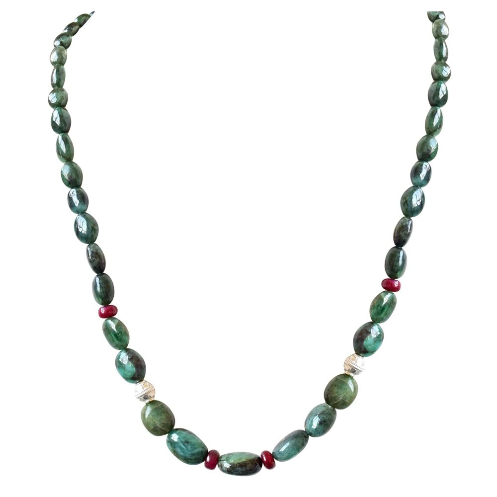 Elegant Fusion of Vibrant Gemstones