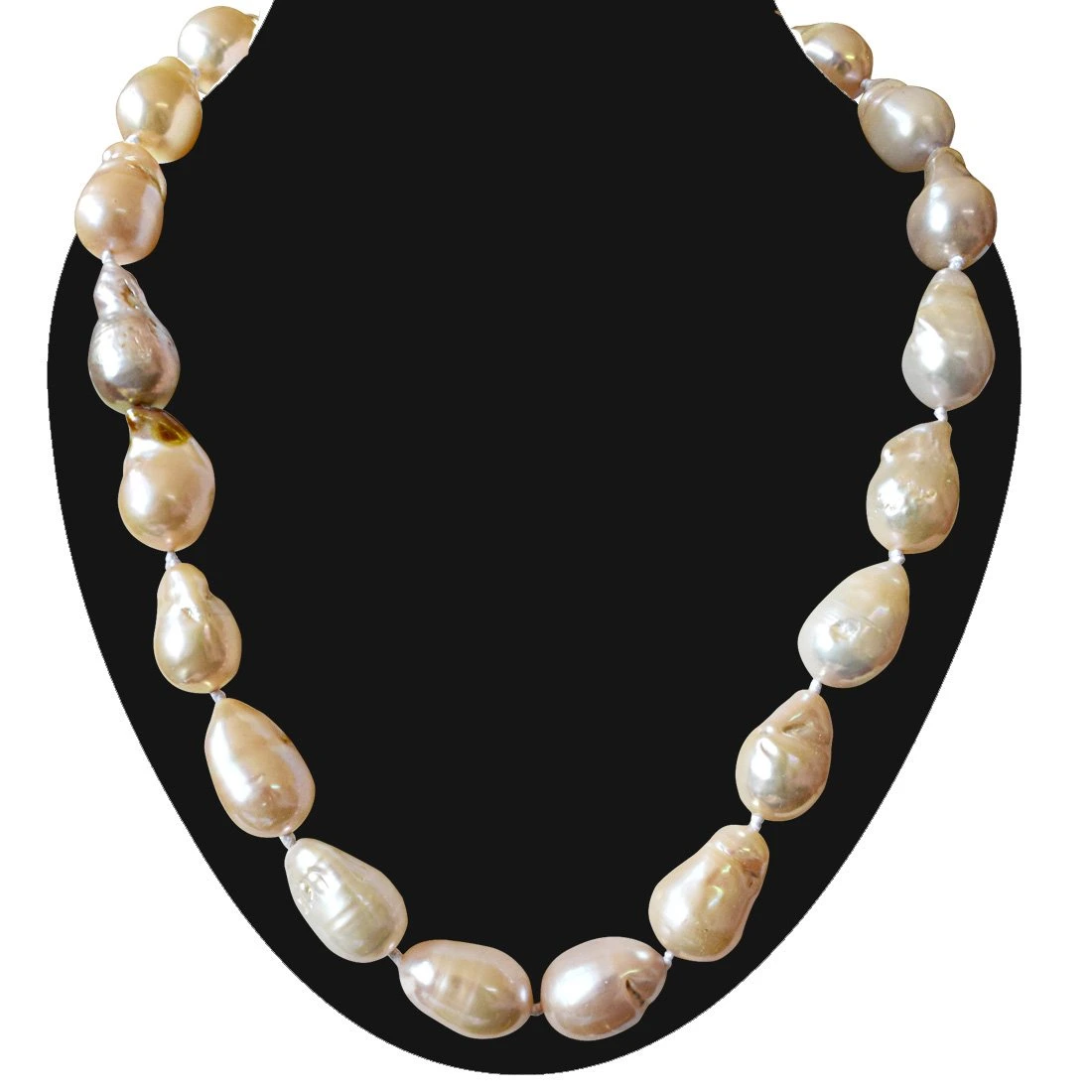 Fresh Water Pearl Necklace Two Line Mala- Amarsons Pearls & Jewels