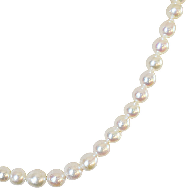 Discover Pure Elegance: The Japanese Cultured Pearl Necklace (SN887)