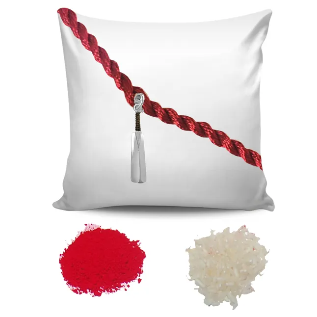 Cricket Bat Sterling Silver Rakhi for Brothers (SNSR18)