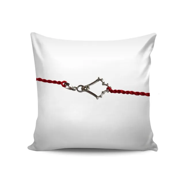 Real Diamond & Sterling Silver Rakhi for Brothers (SNSR56)