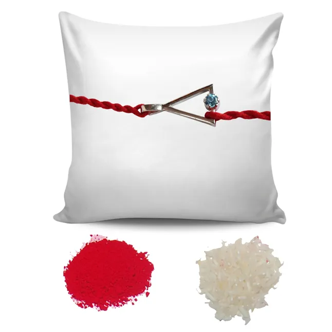 Eternal Bond Blue Topaz Rakhi (SNSR62)