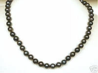 Tahitian Black Pearl Magic Necklace (THT1)