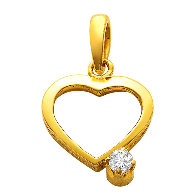 Blooming Bud Heart Pendant (YHP1)