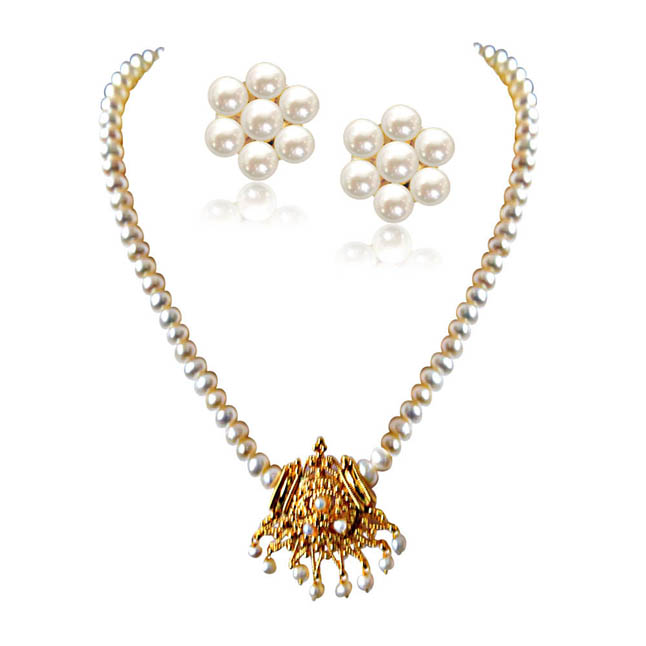 Pearl Sets Buy Real Pearl Necklace & Pearl Jewellery Sets Online
