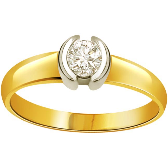 Circle of Love Brilliant 0.20 ct Diamond Solitaire rings