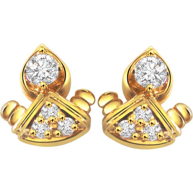 Darling Doll Diamond Earrings -Designer Earrings