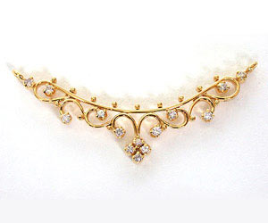 Demure Diamond Pendants Necklaces