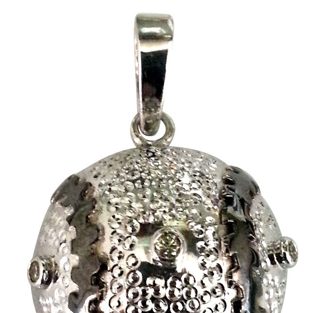 Diamond & Silver Baseball Pendants -Sport Collection