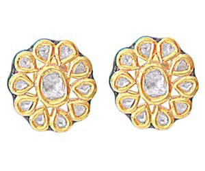 Villandi Type Rose Cut  Diamond Pendant (DN21)