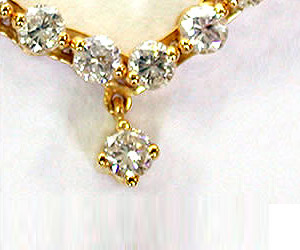 Diamond Necklace DN25 -Solitaire Mangalsutra