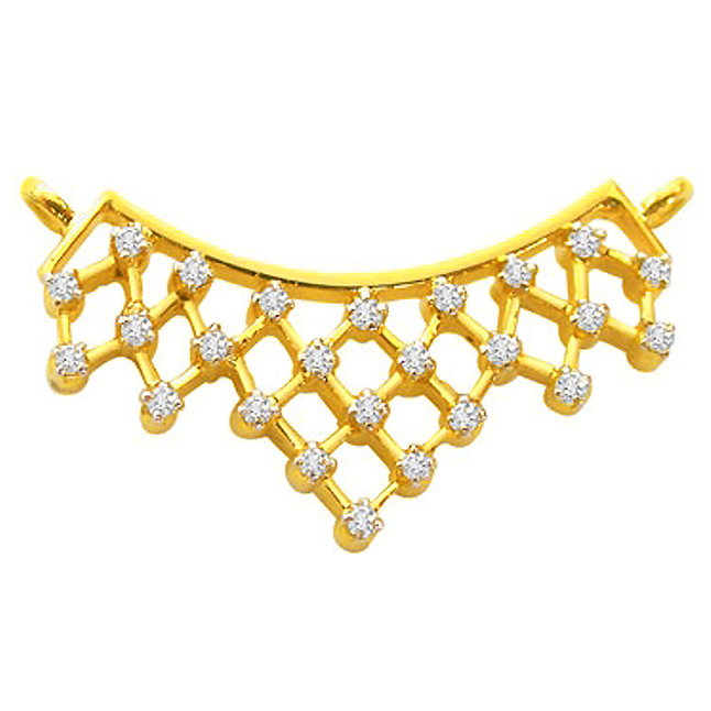 Soul mate Diamond Studded Necklace Pendants Necklaces