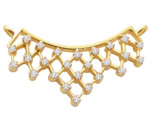 Soul mate Diamond Studded Necklace Pendants Necklaces