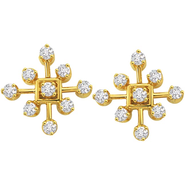 Traditional Diamond Earrings Designs Paradise Earrings For S Online Source Dream Diamond Beauty Flower Shaped Surat Jewelry