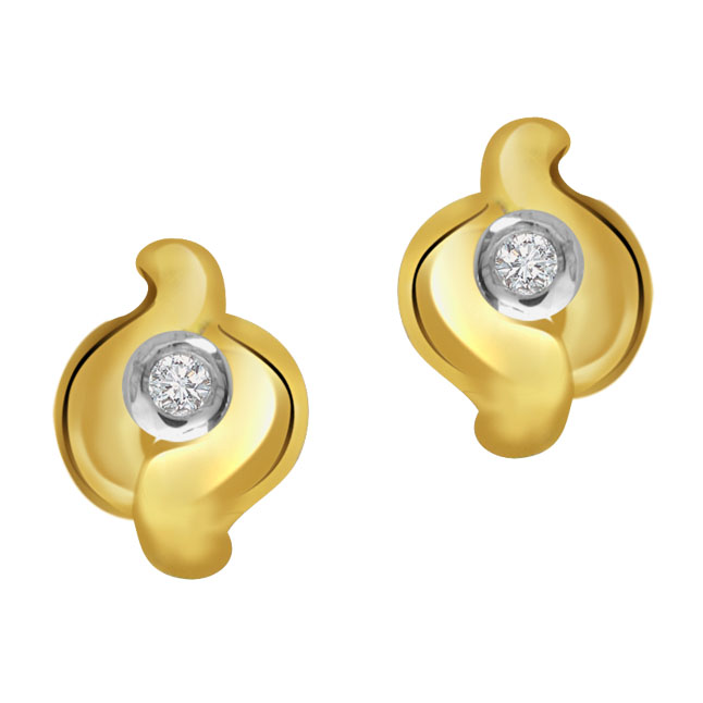 Solitaire Earrings - Buy Diamond Solitaire Earrings Online in India ...