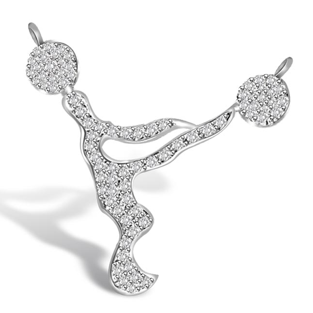 Life Together White Gold Diamond Pendants For Her Necklaces