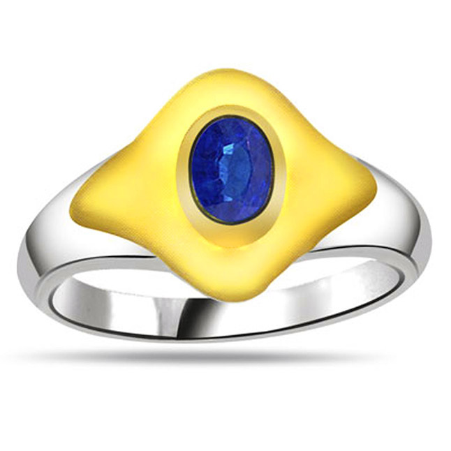 Oval Sapphire Gold rings SDR1178