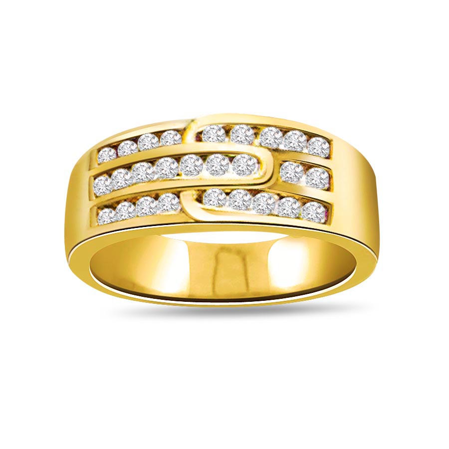 0.50 cts Diamond Gold Eternity rings -Yellow Gold Eternity rings