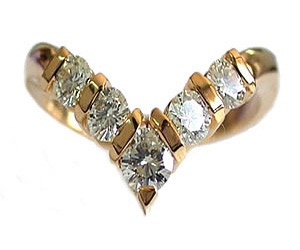 Heart Diamond rings 