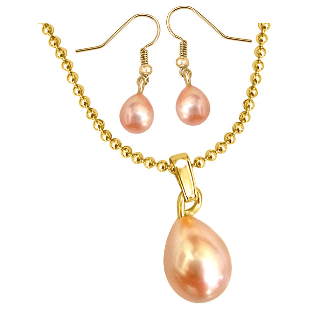 Purple Colored Freshwater Pearl Pendants Earrings Set Surat Purple Colored Freshwater Pearl Pendants Earrings Set Surat Diamond Jewelry