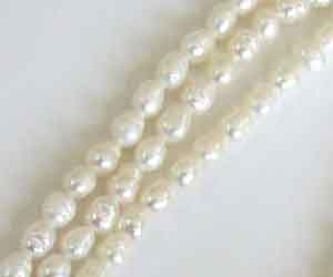 Real Pearl Magic -2 To 3 Line Necklace