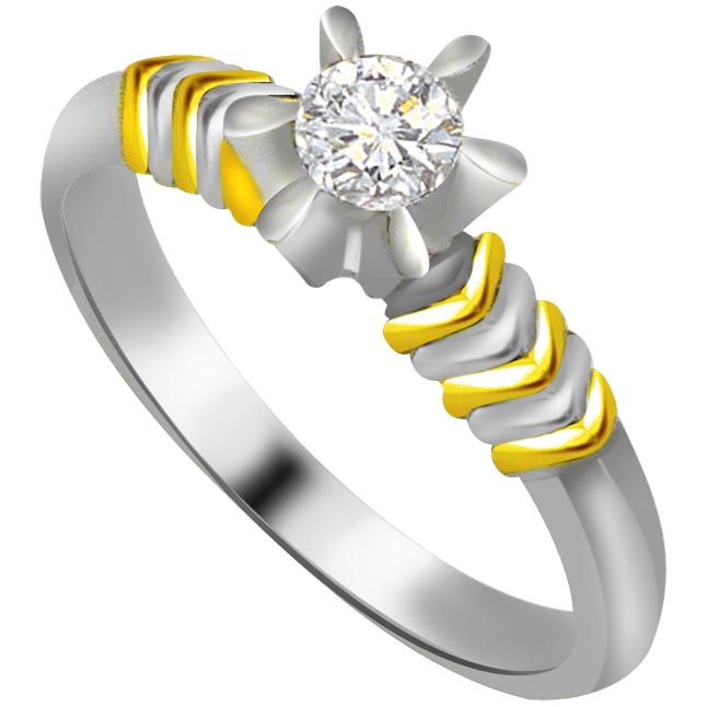 Solitaire Diamond Gold rings SDR578