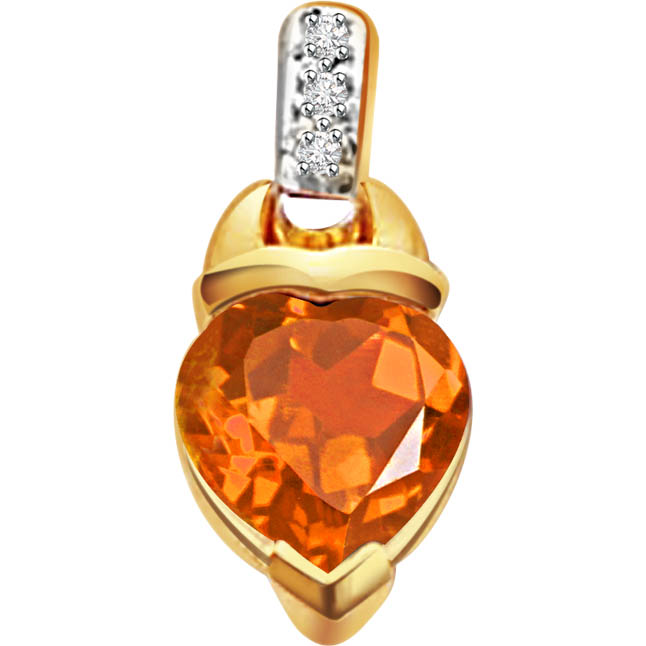 Sweet Marmalade -diamond Pendants| Surat Diamond Jewelry