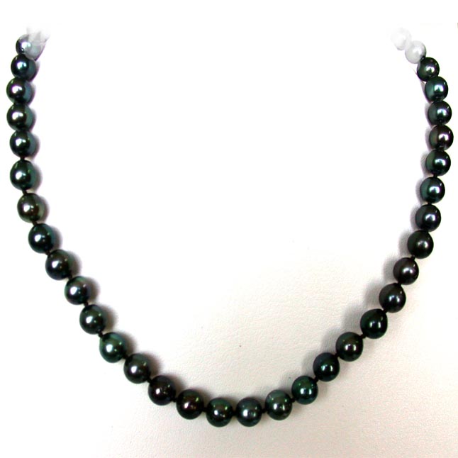 Black Tape Pearl Top