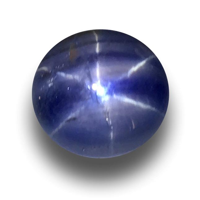 0.32ct Tcw Big Pear Blue Sapphire & Diamond 18kt Pendant - Surat Diamond