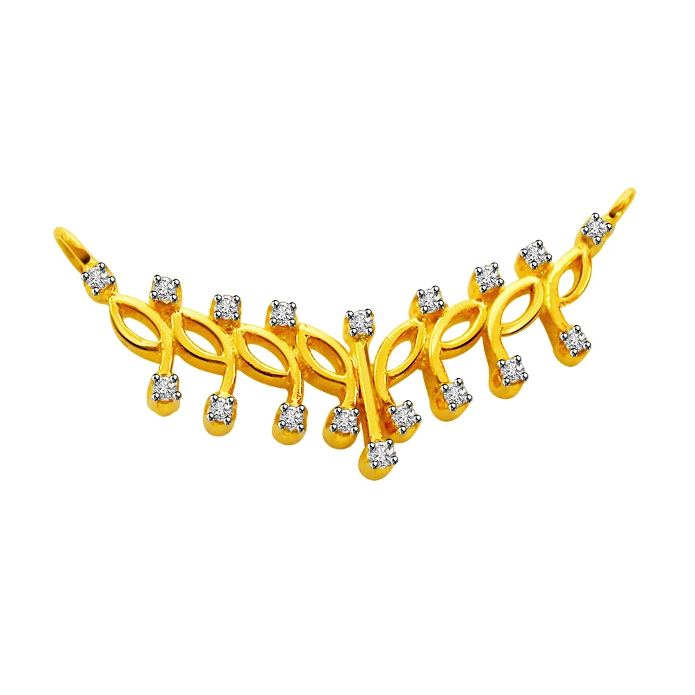 Diamond Necklace Pendants - Diwali Gift