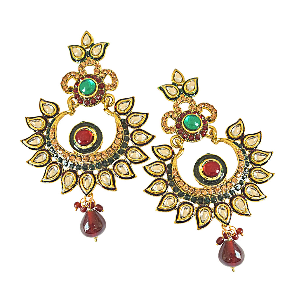Fashion Jewellery -meenakari kundan polki jewelry at affordable prices ...