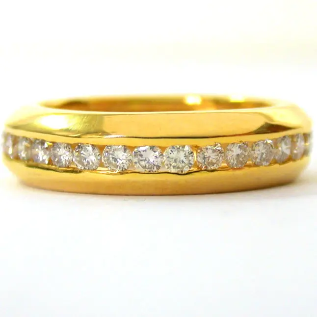 Yellow Gold Diamond Eternity Rings
