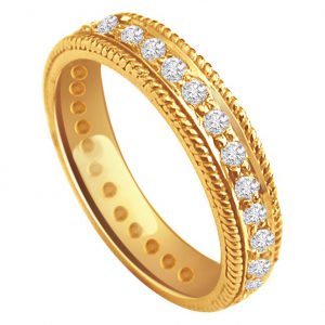 Yellow Gold Eternity Ring! 