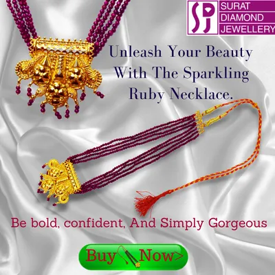 Ruby necklaces