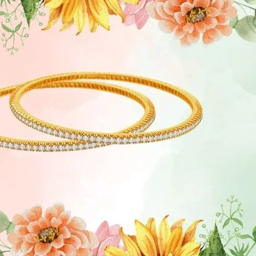 Bond of Love 6.30 ct Brilliant Diamond Bangles (BG2)