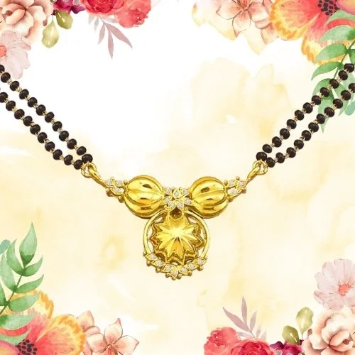 Bridal Bliss - Real Diamond Mangalsutra (S196)
